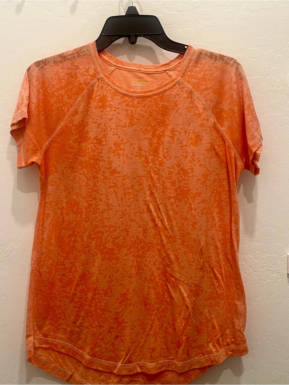 tek gear Women’s Short Sleeve Crew Neck Tee in Orange